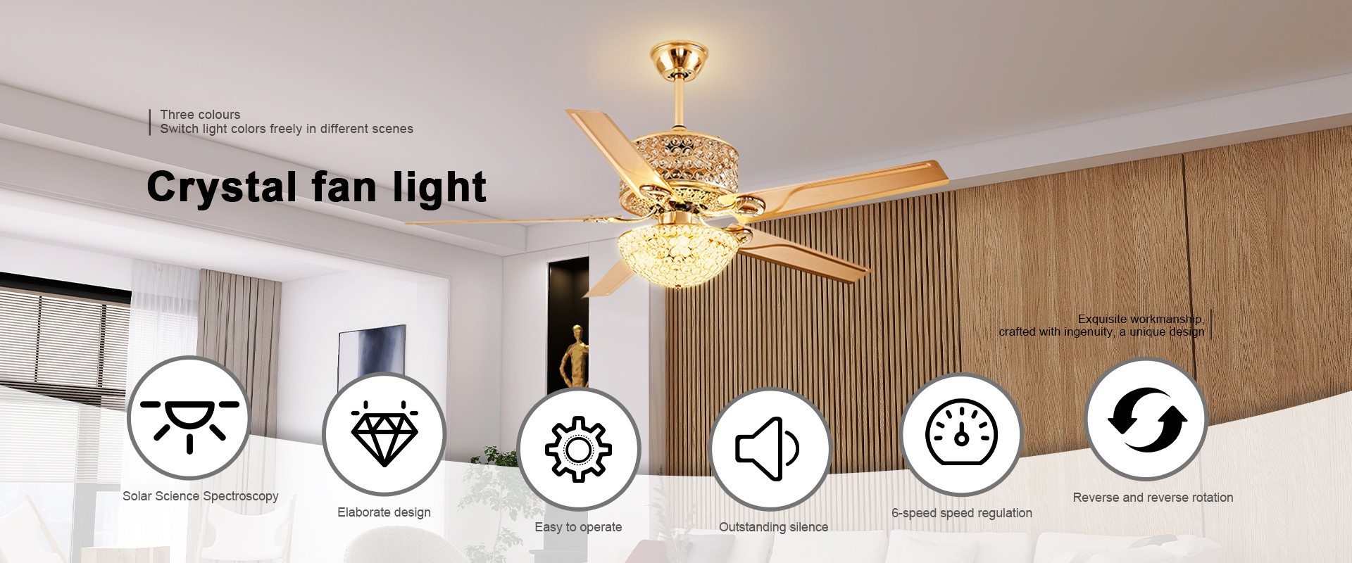 quality LED Ceiling Fan Lights factory