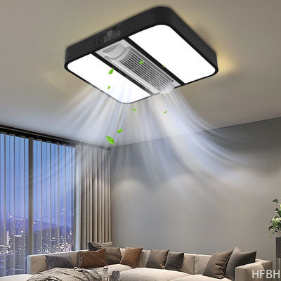 Modern Luxury Ceiling Fans Light , Smart LED Ceiling Fan With Remote Control
