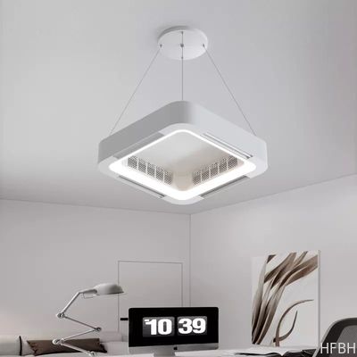 Custom BLDC Ceiling Fan Remote Control Modern Bladeless Ceiling Fan With Light