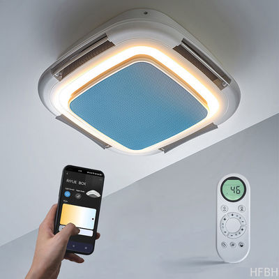 High End Bladeless Ceiling Fans , Modern Smart Ceiling Fan With Lights And Remote Control