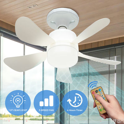 16 Inch LED Ceiling Fan Lights Remote Control E27 Ventilador Ceiling Fan Lamp