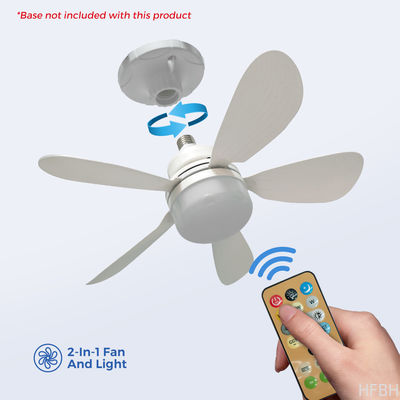 16 Inch LED Ceiling Fan Lights Remote Control E27 Ventilador Ceiling Fan Lamp