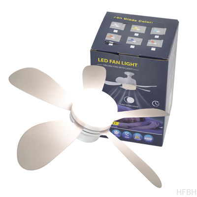 16 Inch LED Ceiling Fan Lights Remote Control E27 Ventilador Ceiling Fan Lamp