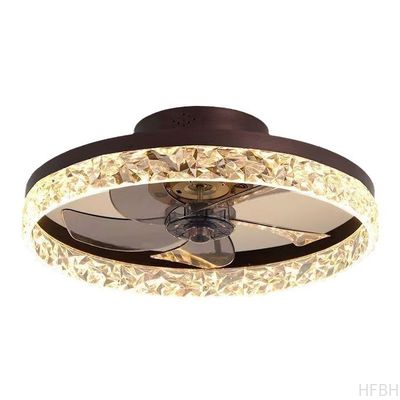 Customized Smart Wifi Ceiling Fan With Light And Remote For Bedroom