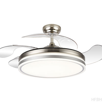 110V Modern LED Ceiling Lamp 42 Inch Remote Control Ceiling Fan With Light