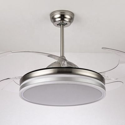 110V Modern LED Ceiling Lamp 42 Inch Remote Control Ceiling Fan With Light