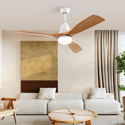 Modern 3 Blade Ceiling Fan 52 Inch Ceiling Fan With Light And Remote Control