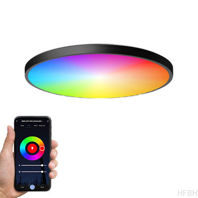 RGB CW WW LED APP Ctrl Dream Color Stepless Dimmable LED Ceiling Lights For Living Room