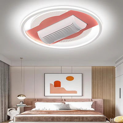 Remote Control Home Ceiling Fans 45W LED Silent Ceiling Fan With Light