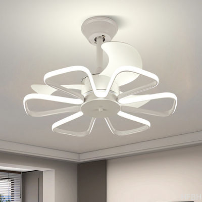Nordic Inverter Ceiling Fan 52 Inch Silent Ceiling Fans For Bedroom / Dining Room