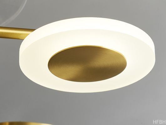 Low Noise Crystal Ceiling Fan Light , Copper Ceiling Fan With Light And Remote