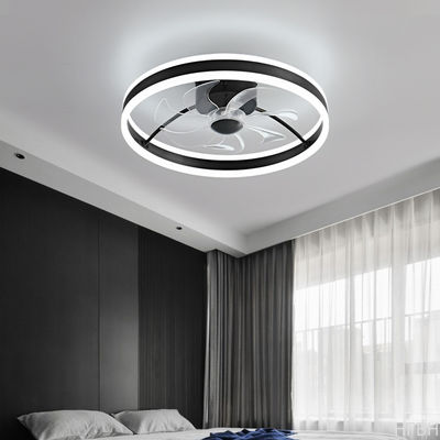 Simple Indoor Fan Light Energy Saving Decorative Ceiling Fans With Lights For Living Room