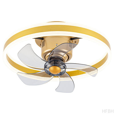 Simple Indoor Fan Light Energy Saving Decorative Ceiling Fans With Lights For Living Room