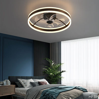 Simple Indoor Fan Light Energy Saving Decorative Ceiling Fans With Lights For Living Room