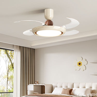 42 Inch Smart Luxury Indoor Fan Light  , Modern Living Room Ceiling Fans With Bright Lights