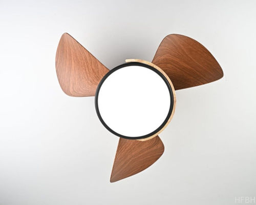 Stylish Wooden Design Ceiling Fan 52 Inch White Solar Ceiling Fan With Light