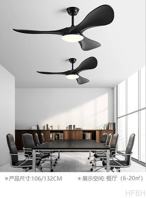 American Retro Solid Wood 42 Inch 3 Blade Ceiling Fan With High Wind Power