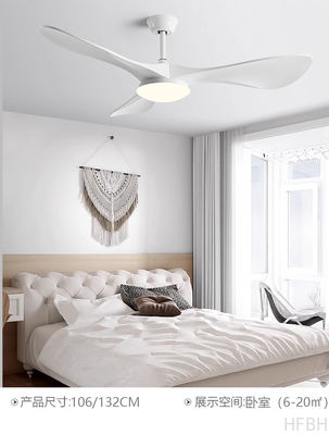 American Retro Solid Wood 42 Inch 3 Blade Ceiling Fan With High Wind Power