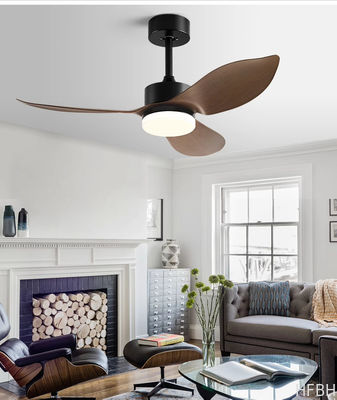 Retro Nordic Ceiling Fan 38 Inch Variable Frequency Fan Pendant Light