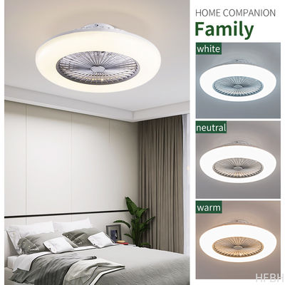 Minimalist Style Fresh and Natural Style with Any Scene Household Universal Bright LED Ceiling Fan