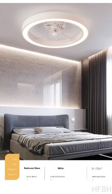 2025 New Lighting Japanese Standard Cross-Border Fan Light LED Ceiling Fan Integrated Bedroom Dining Room ABS Lamp