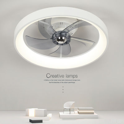 App Control 6 Speed Smart Ceiling Fan Light with Remote Control ABS 3 Blades Silent LED Fan Lamp for Bedroom Living Room
