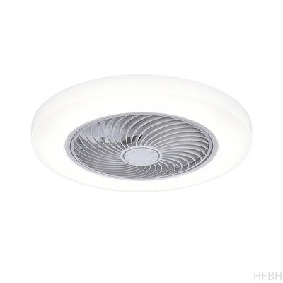 Modern LED Ceiling Fan with Light 3 Speeds and 3 Color Timings Dimmable AC Motor Remote Control for Living Room Use