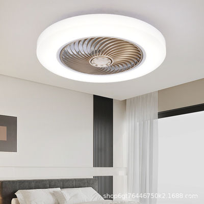 Modern LED Ceiling Fan with Light 3 Speeds and 3 Color Timings Dimmable AC Motor Remote Control for Living Room Use