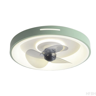 Nordic Simple Smart LED Ceiling Fan Ultra-Thin Modern Design for Bedroom Dining Room Remote Control Iron for Home Use