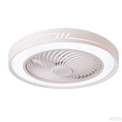 Cross-border for Bedroom Living Dining Room Quiet Invisible Ceiling Fan Light Ultra-thin Intelligent