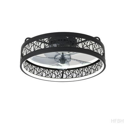 Modern Ceiling Chandelier Fan With Remote Control Dining Room Bedroom ABS 50cm Large LED Ceiling Fans