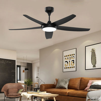American LED Light Hanging Fan Lamp Simple Chandelier Living Room New Inverter Technology Modern Design Home Restaurant Plastic