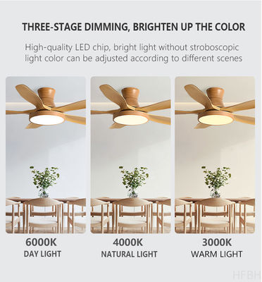 Hot Selling Nordic Simple ABS Ceiling Fan With Remote Control 61 Inch Super Wind Ceiling Fans