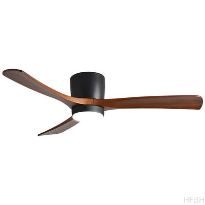 Model 657 Modern Design Best Sell 3 Solid Wood Blades 42 52 Inches Ceiling Fan with Light