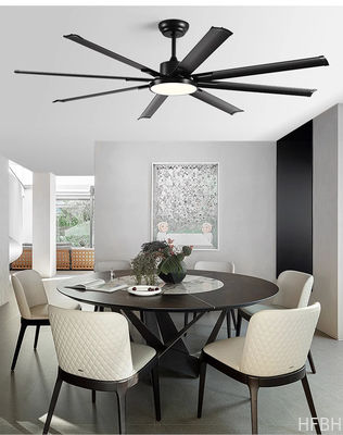 HFBH Ceiling Fan Venda Quente 84 Polegadas 5 Velocidades Remotas 8 Laminas De Aluminio Ventiladores De Teto De Controle