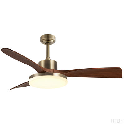 Best Seller Modern 42/52 Inches Ceiling Fan Light 3 Blades DC Motor Remote Control Switch Iron Lamp Body Black/White Color