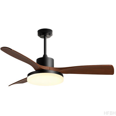 Best Seller Modern 42/52 Inches Ceiling Fan Light 3 Blades DC Motor Remote Control Switch Iron Lamp Body Black/White Color