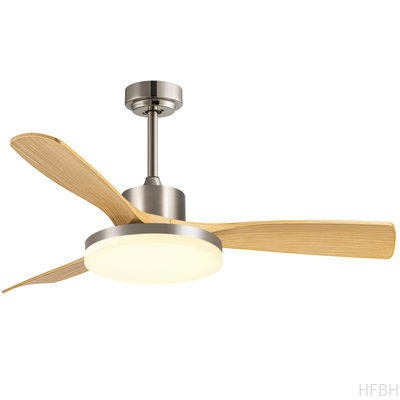 Best Seller Modern 42/52 Inches Ceiling Fan Light 3 Blades DC Motor Remote Control Switch Iron Lamp Body Black/White Color