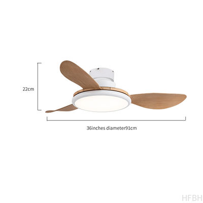 Wholesale Custom 110V-220V Electric Indoor Frequency Conversion Remote Control LED Ceiling Fan Light Distribution Ceiling Lights
