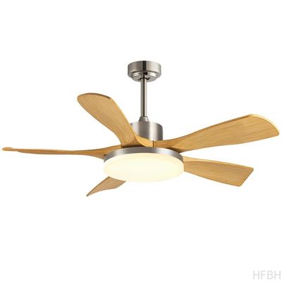 Best Seller 56-Inch Modern Ceiling Fan Light Black/White ABS Blades Remote Control Iron Lamp Body Wholesale for Living Room