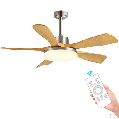 Best Seller 56-Inch Modern Ceiling Fan Light Black/White ABS Blades Remote Control Iron Lamp Body Wholesale for Living Room