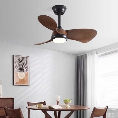 38-Inch Modern LED Ceiling Fan with 3 Blades DC Motor Remote Control Switch Project Installation for Living Room Interiors