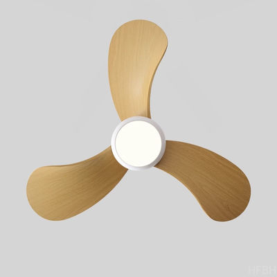 38-Inch Modern LED Ceiling Fan with 3 Blades DC Motor Remote Control Switch Project Installation for Living Room Interiors