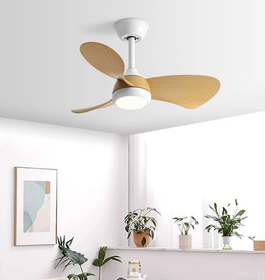 38-Inch Modern LED Ceiling Fan with 3 Blades DC Motor Remote Control Switch Project Installation for Living Room Interiors