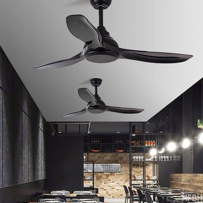 56-Inch Retro Industrial Ceiling Fan Commercial Frequency Conversion Non-Light Electric Fan Dining Living Room Use Home