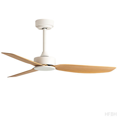 schwarz weiß holzfarbe 45 Zoll Deckenventilator ohne Licht