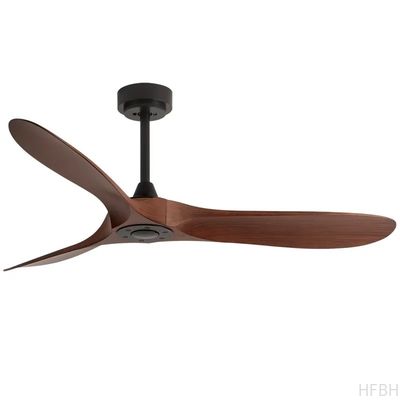 HFBH Model 666 42/52/60/72 Inch ABS Blade AC/DC Customize Tuya Wifi Smart Motor Remote Control Modern 3 Blade Ceiling Fan