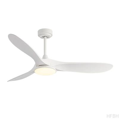 HFBH Model 666 Modern Design White Color Fan with Light Kit