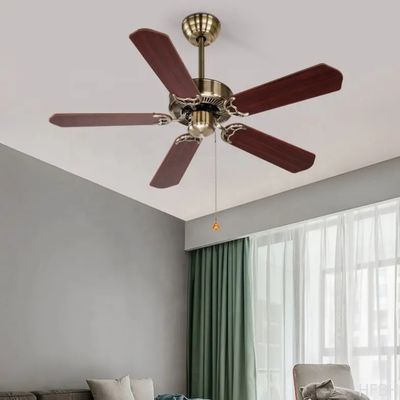 Decorative Lighting Ceiling Fan 5 Blades Restaurant 220V Ceiling Fan Light