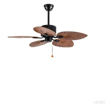 52 Inch Luxury Indoor ABS Living Room Bedroom Minimalist Stylish Zipper Ceiling Fan